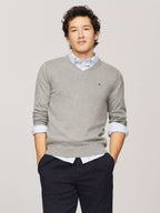 Flag V-Neck Sweater