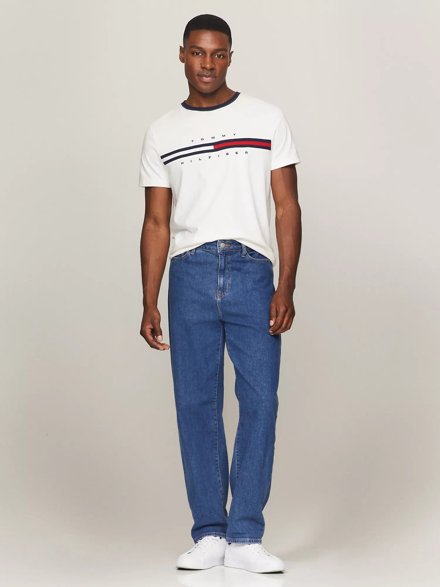 Embroidered Flag Tee