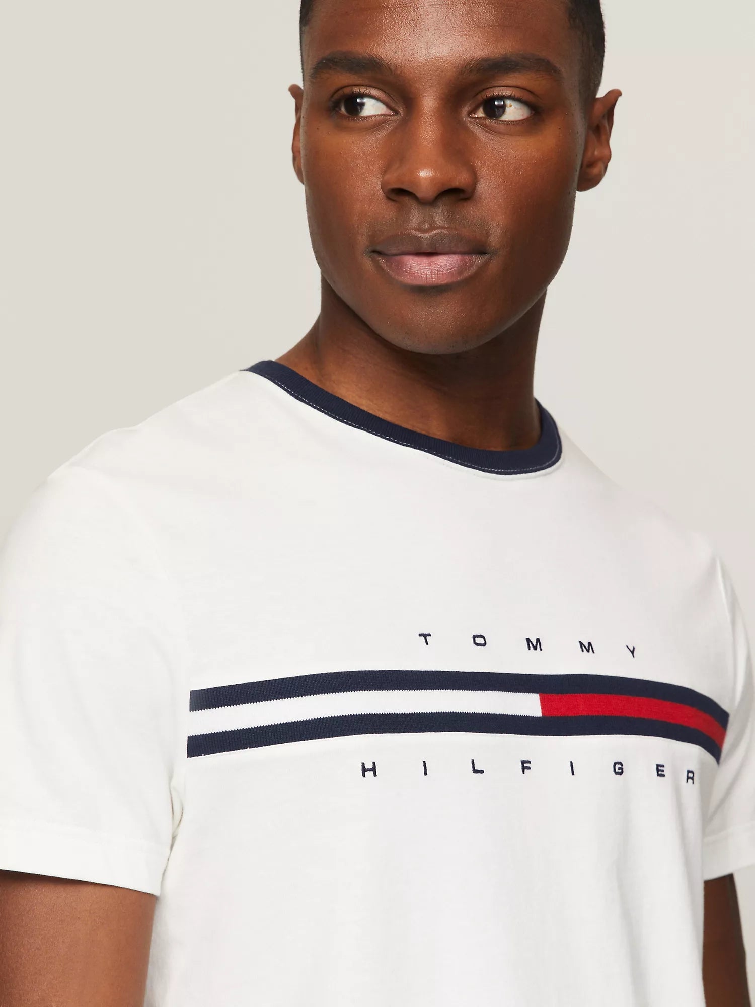 Embroidered Flag Tee