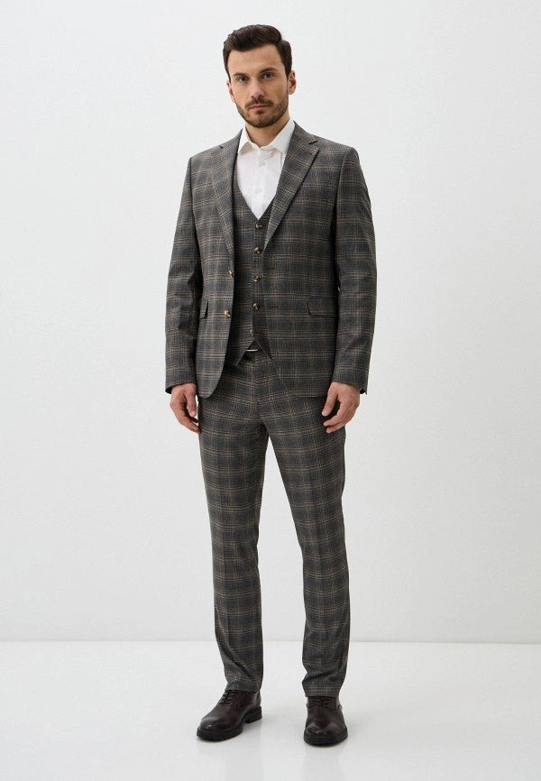 Executive Pinstripe Suit