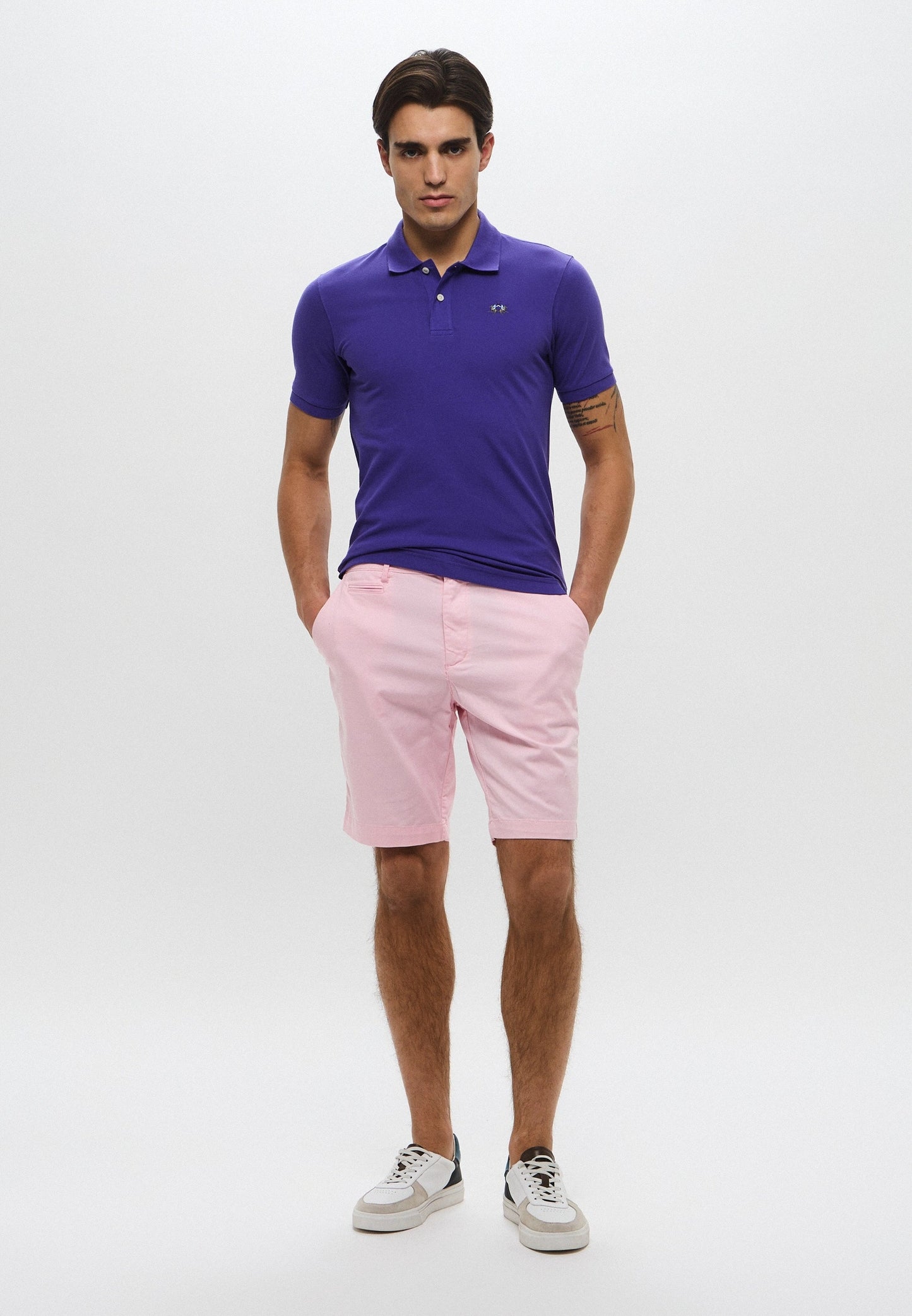 Pink Bermuda Shorts