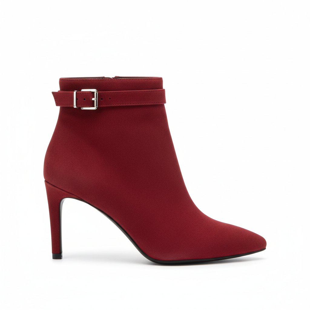 Ankle Boots - Red