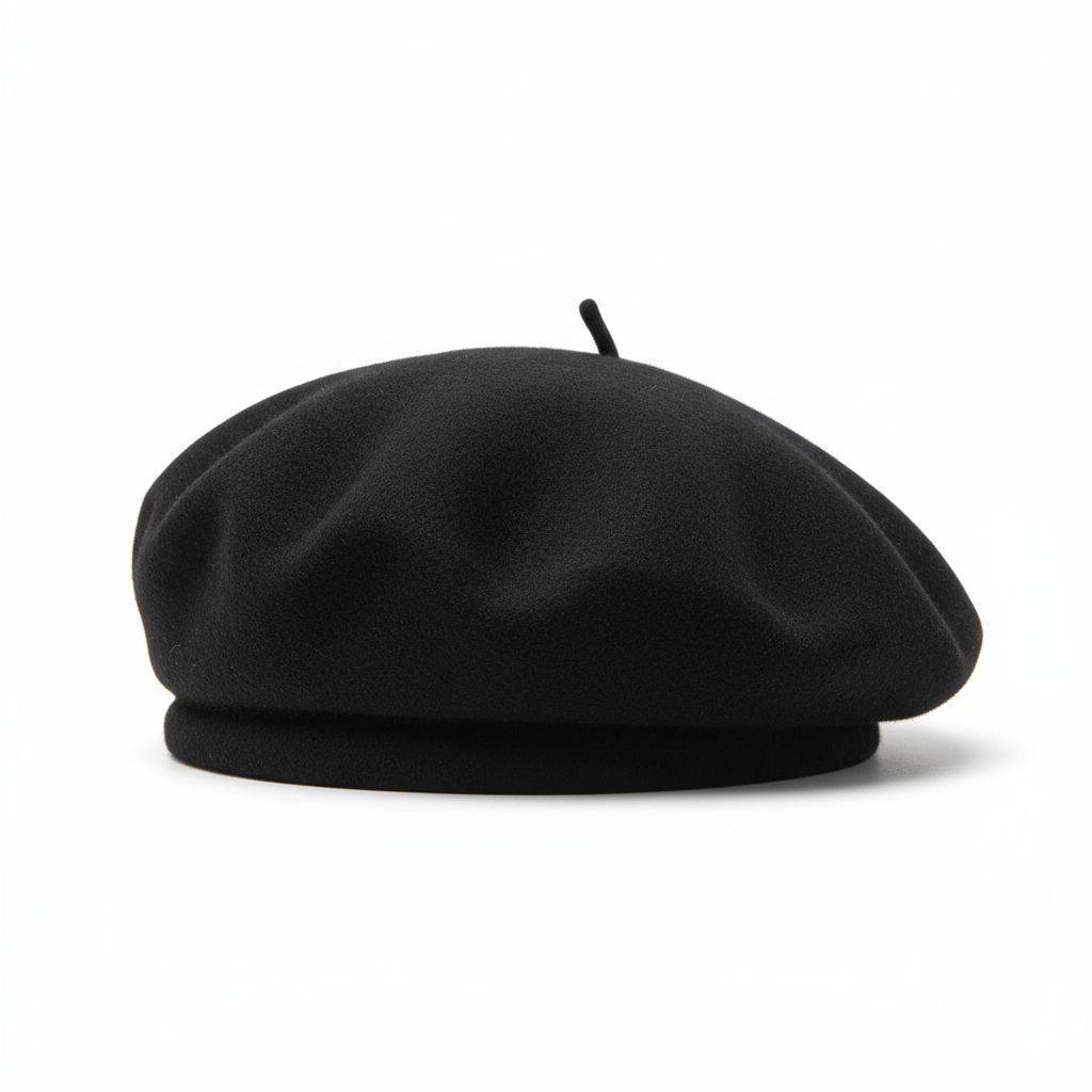Beret Cap - Black
