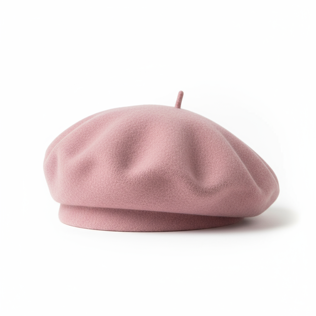 Beret Cap - Pink