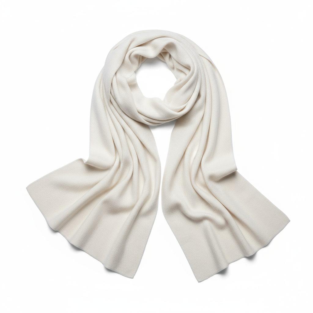 Blanket Scarf - White