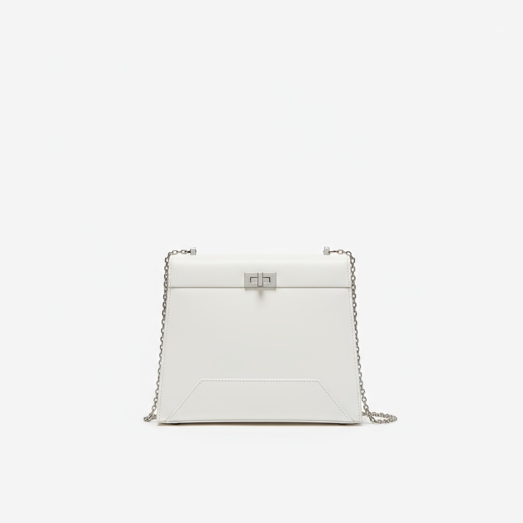 Box Structured Bag - White