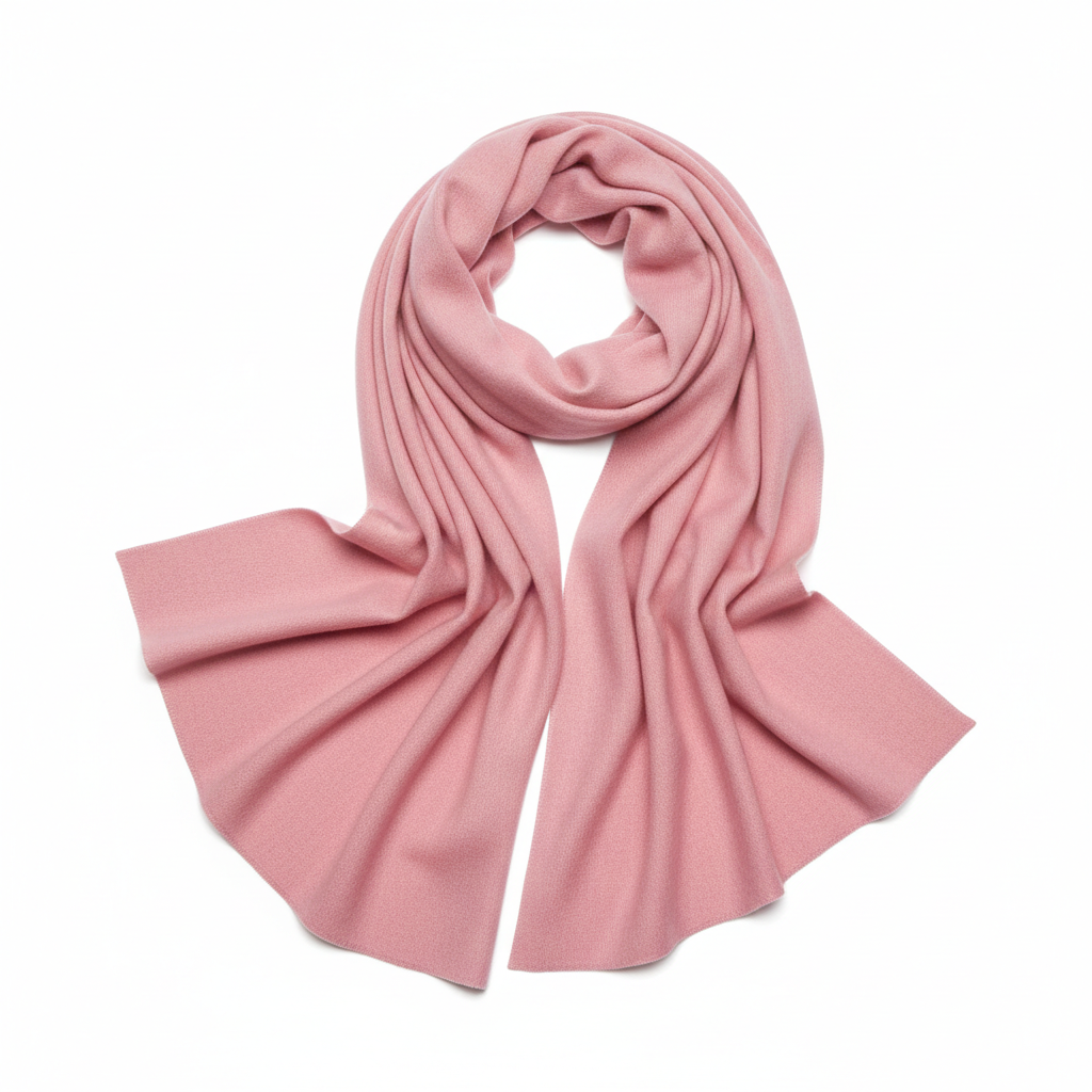 Cashmere Wrap Scarf - Pink
