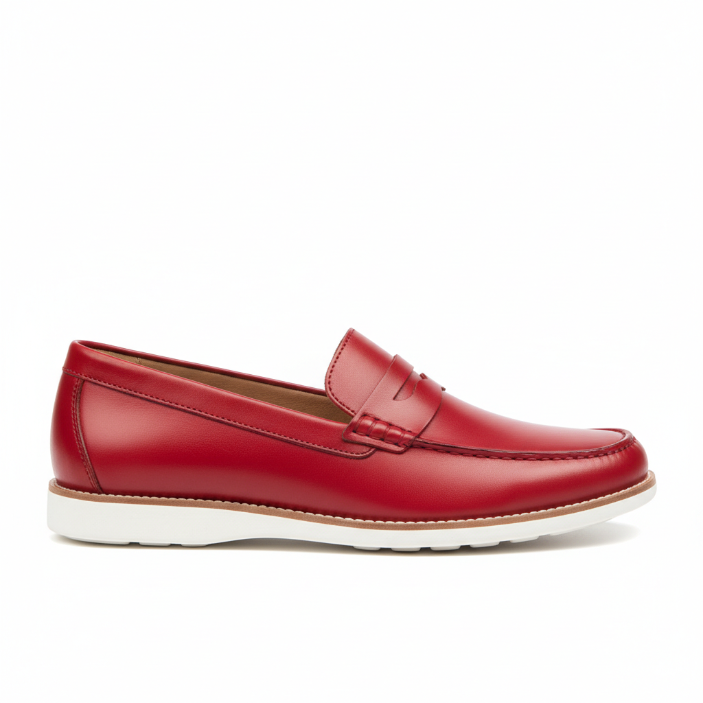 Casual Loafers - Red