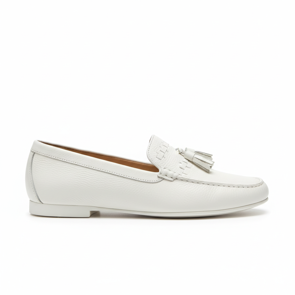 Casual Loafers - White