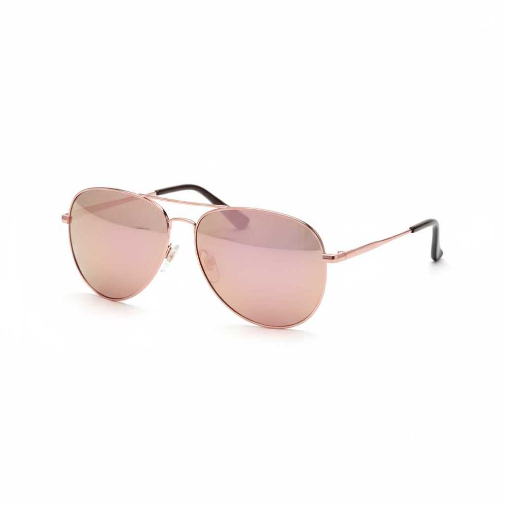 Classic Aviator Glasses - Pink
