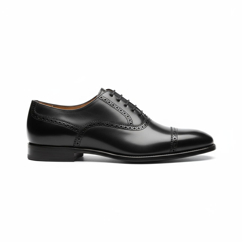 Classic Oxford Shoes - Black