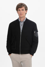 Wool Bomber Jacket